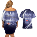Pray For Bondi Sydney Couples Matching Off Shoulder Short Dress and Hawaiian Shirt We Are All Bondi - Aussie Hoodie