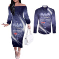 Pray For Bondi Sydney Couples Matching Off The Shoulder Long Sleeve Dress and Long Sleeve Button Shirt We Are All Bondi - Aussie Hoodie