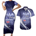 Pray For Bondi Sydney Couples Matching Short Sleeve Bodycon Dress and Hawaiian Shirt We Are All Bondi - Aussie Hoodie