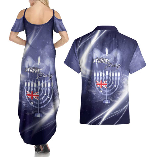 Pray For Bondi Sydney Couples Matching Summer Maxi Dress and Hawaiian Shirt We Are All Bondi - Aussie Hoodie