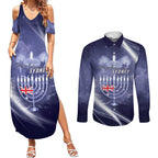 Pray For Bondi Sydney Couples Matching Summer Maxi Dress and Long Sleeve Button Shirt We Are All Bondi - Aussie Hoodie