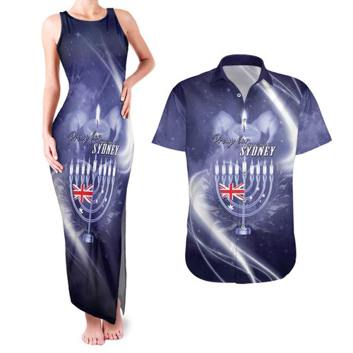 Pray For Bondi Sydney Couples Matching Tank Maxi Dress and Hawaiian Shirt We Are All Bondi - Aussie Hoodie