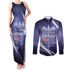 Pray For Bondi Sydney Couples Matching Tank Maxi Dress and Long Sleeve Button Shirt We Are All Bondi - Aussie Hoodie