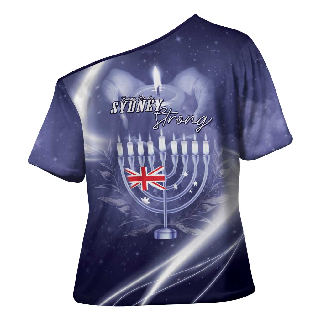 Pray For Bondi Sydney Cross Shoulder Shirt We Are All Bondi - Aussie Hoodie