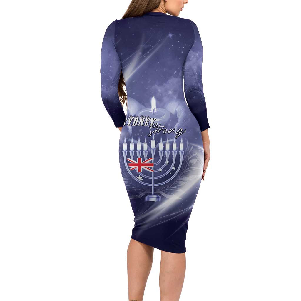 Pray For Bondi Sydney Family Matching Long Sleeve Bodycon Dress and Hawaiian Shirt We Are All Bondi - Aussie Hoodie