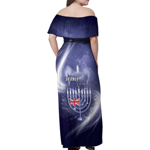 Pray For Bondi Sydney Family Matching Off Shoulder Maxi Dress and Hawaiian Shirt We Are All Bondi - Aussie Hoodie