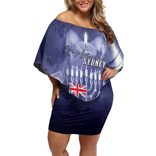 Pray For Bondi Sydney Family Matching Off Shoulder Short Dress and Hawaiian Shirt We Are All Bondi - Aussie Hoodie