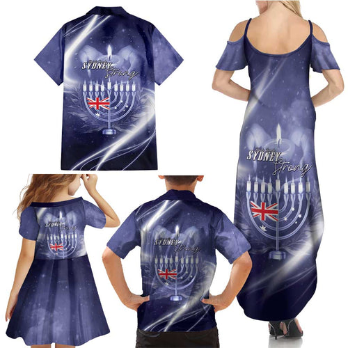 Pray For Bondi Sydney Family Matching Summer Maxi Dress and Hawaiian Shirt We Are All Bondi - Aussie Hoodie
