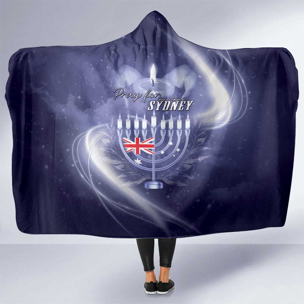 Pray For Bondi Sydney Hooded Blanket We Are All Bondi - Aussie Hoodie