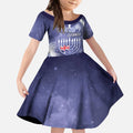 Pray For Bondi Sydney Kid Short Sleeve Dress We Are All Bondi - Aussie Hoodie