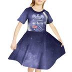 Pray For Bondi Sydney Kid Short Sleeve Dress We Are All Bondi - Aussie Hoodie