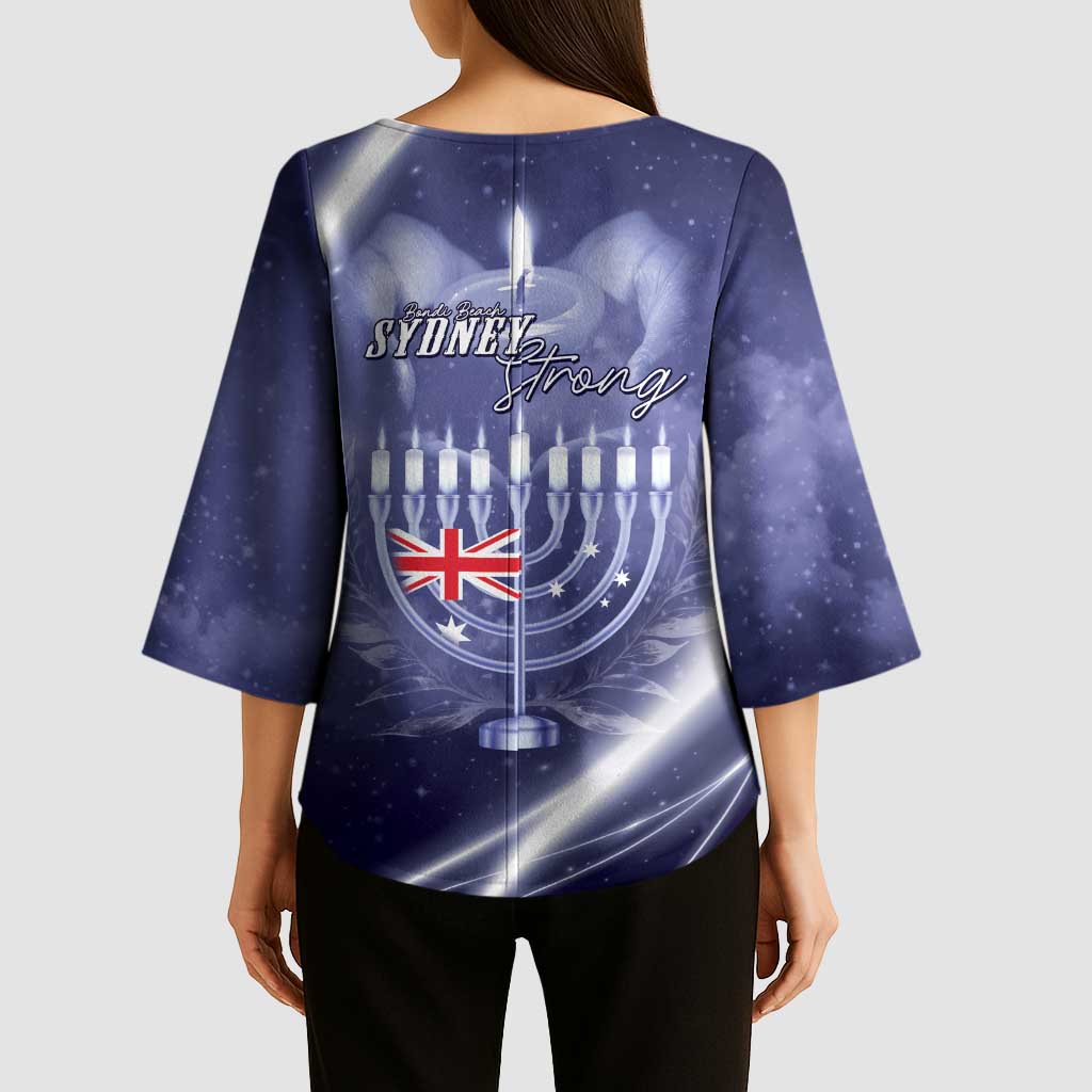 Pray For Bondi Sydney Kimono Sleeve Blouse We Are All Bondi - Aussie Hoodie