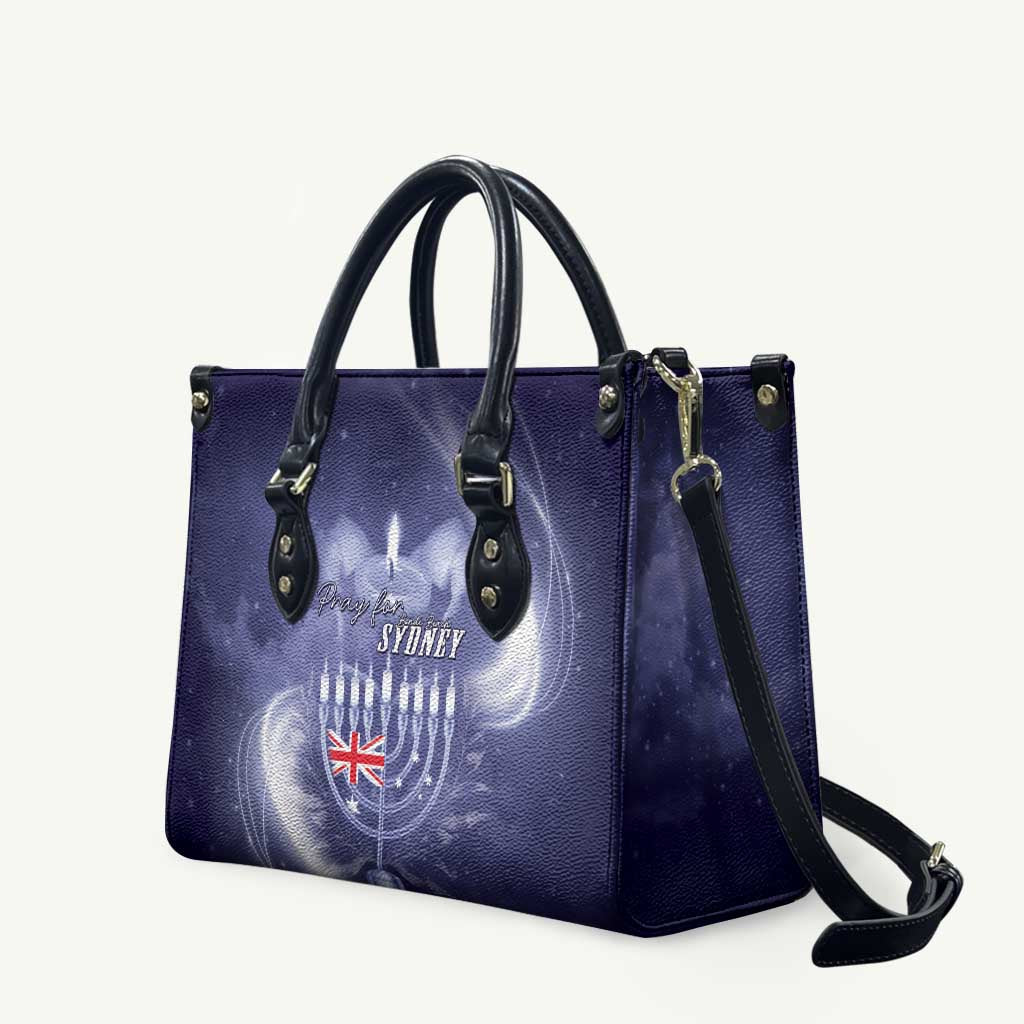 Pray For Bondi Sydney Leather Bag We Are All Bondi - Aussie Hoodie