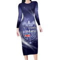 Pray For Bondi Sydney Long Sleeve Bodycon Dress We Are All Bondi - Aussie Hoodie