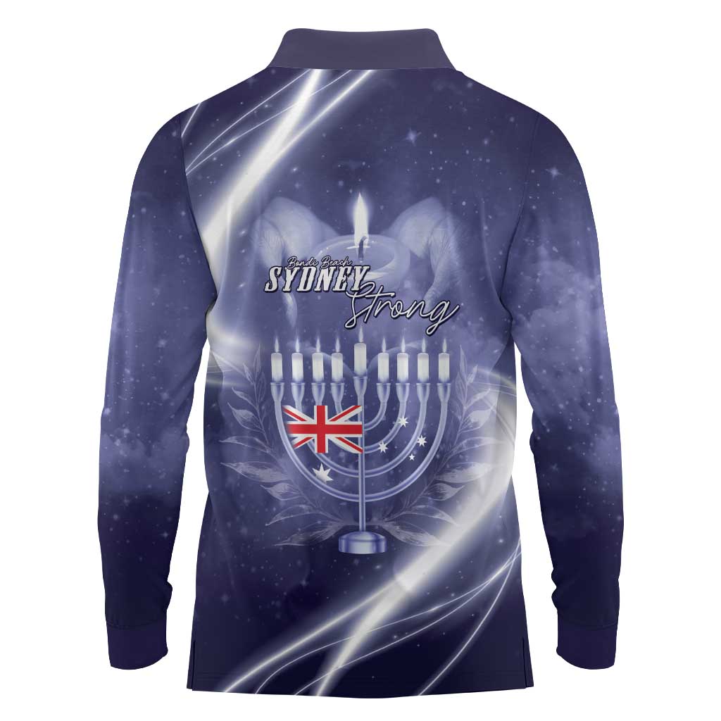 Pray For Bondi Sydney Long Sleeve Polo Shirt We Are All Bondi - Aussie Hoodie