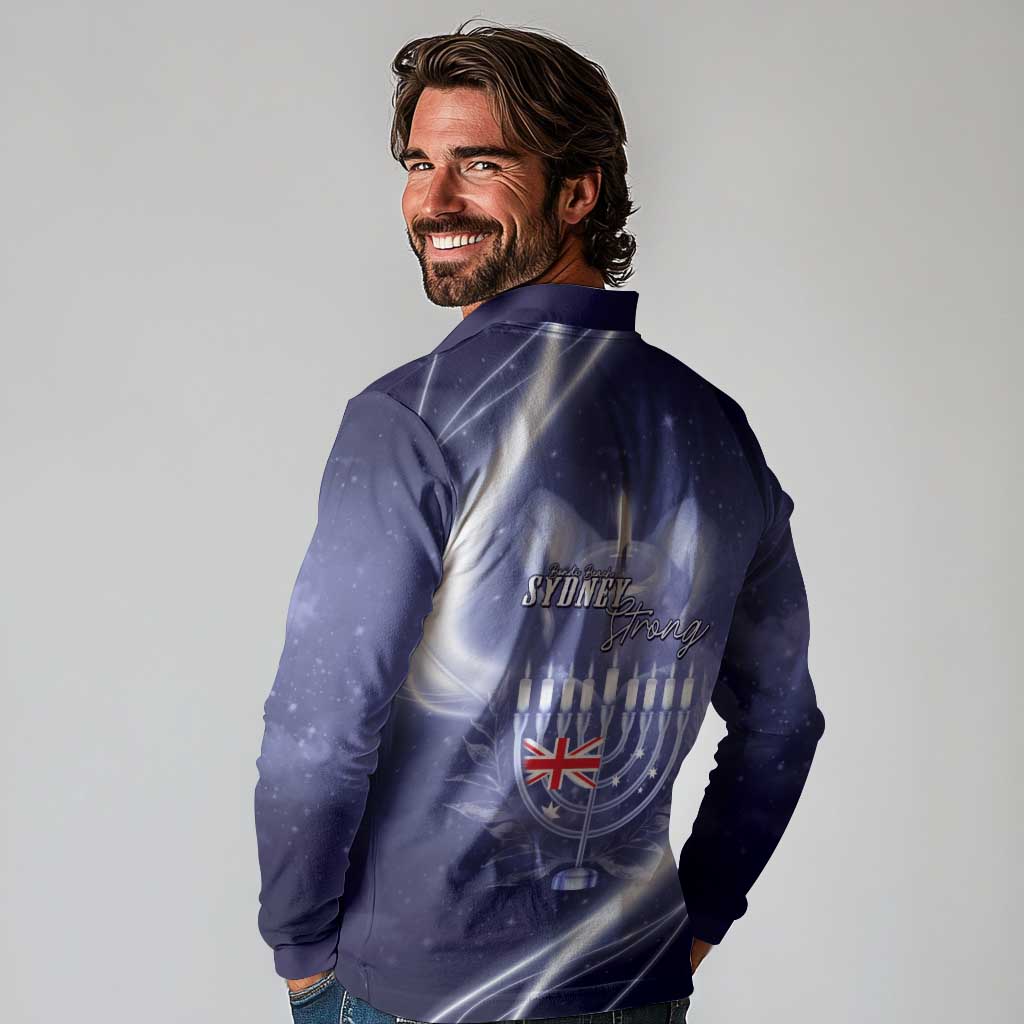 Pray For Bondi Sydney Long Sleeve Polo Shirt We Are All Bondi - Aussie Hoodie