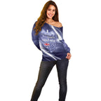 Pray For Bondi Sydney Off Shoulder Sweater We Are All Bondi - Aussie Hoodie