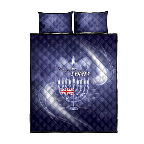 Pray For Bondi Sydney Quilt Bed Set We Are All Bondi - Aussie Hoodie