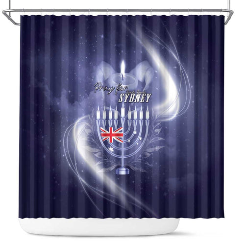 Pray For Bondi Sydney Shower Curtain We Are All Bondi - Aussie Hoodie