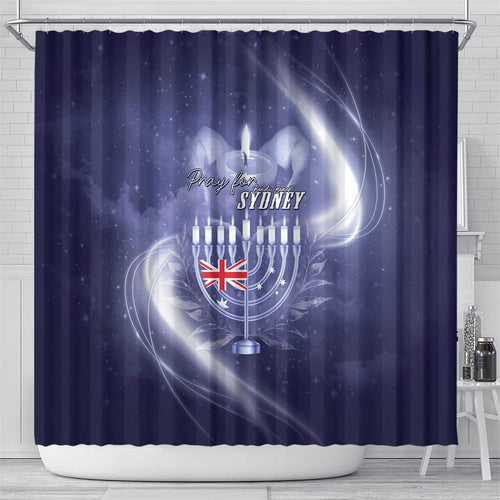 Pray For Bondi Sydney Shower Curtain We Are All Bondi - Aussie Hoodie