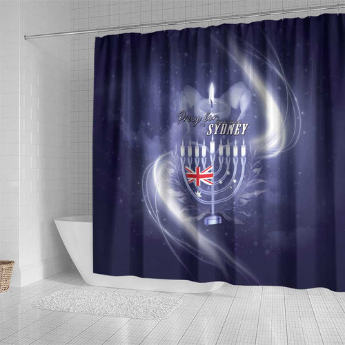 Pray For Bondi Sydney Shower Curtain We Are All Bondi - Aussie Hoodie