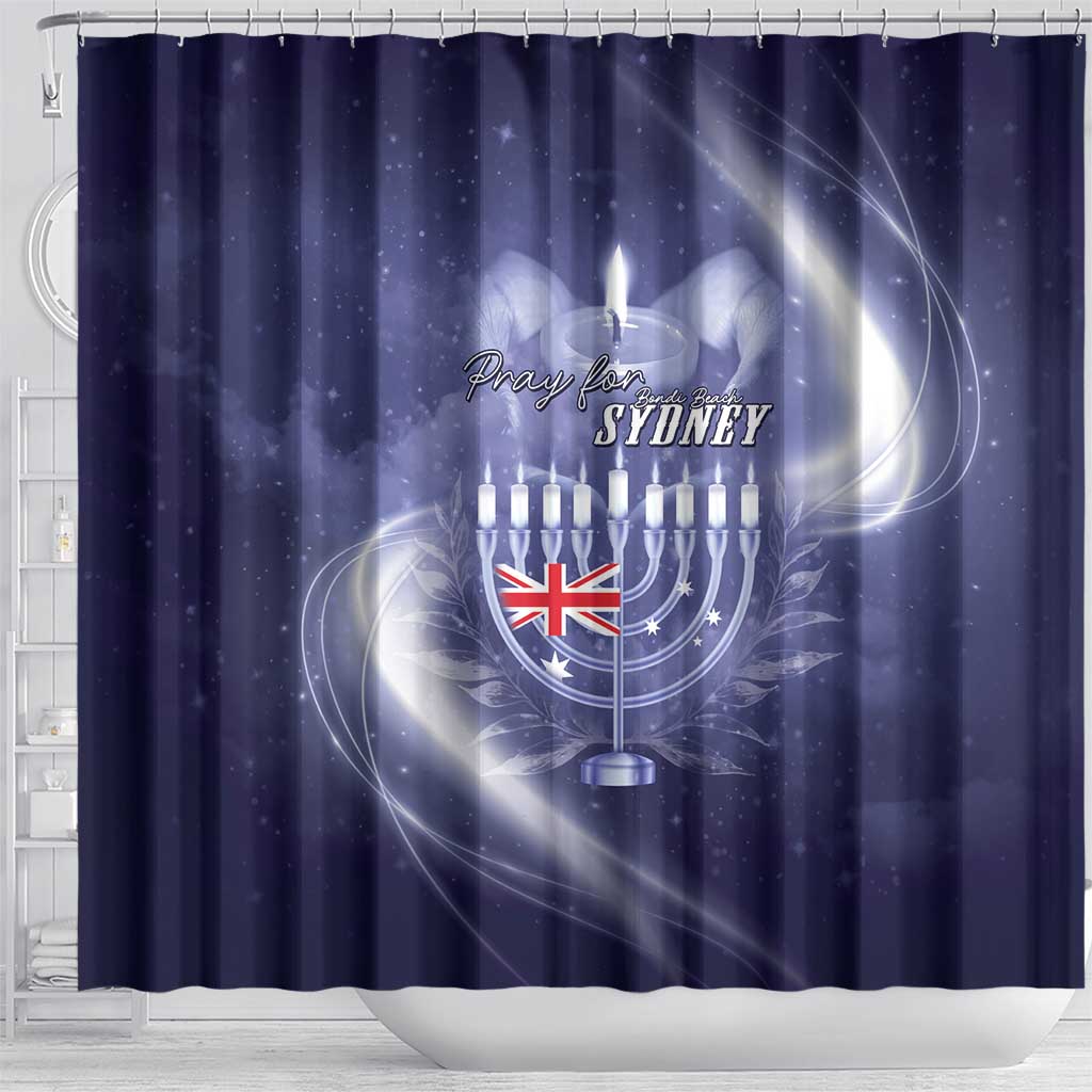 Pray For Bondi Sydney Shower Curtain We Are All Bondi - Aussie Hoodie