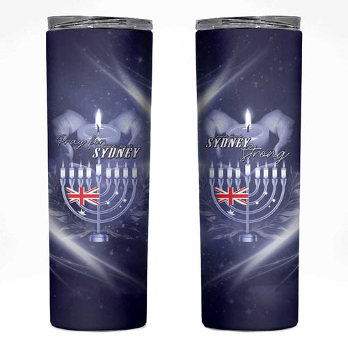 Pray For Bondi Sydney Skinny Tumbler We Are All Bondi - Aussie Hoodie