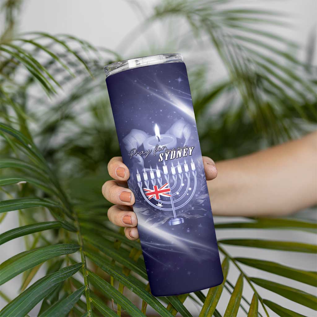 Pray For Bondi Sydney Skinny Tumbler We Are All Bondi - Aussie Hoodie