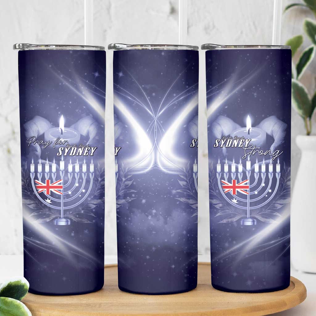 Pray For Bondi Sydney Skinny Tumbler We Are All Bondi - Aussie Hoodie