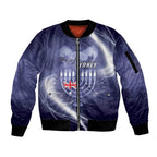 Pray For Bondi Sydney Sleeve Zip Bomber Jacket We Are All Bondi - Aussie Hoodie