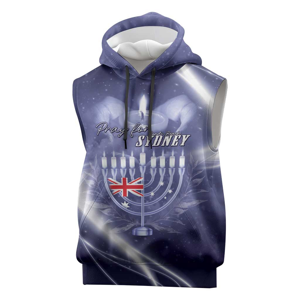 Pray For Bondi Sydney Sleeveless Hoodie We Are All Bondi - Aussie Hoodie