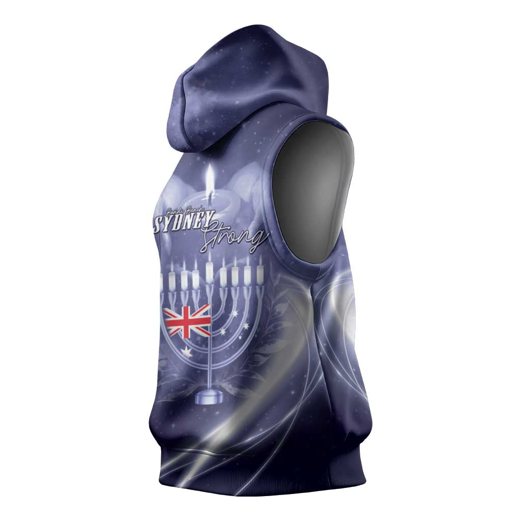 Pray For Bondi Sydney Sleeveless Hoodie We Are All Bondi - Aussie Hoodie