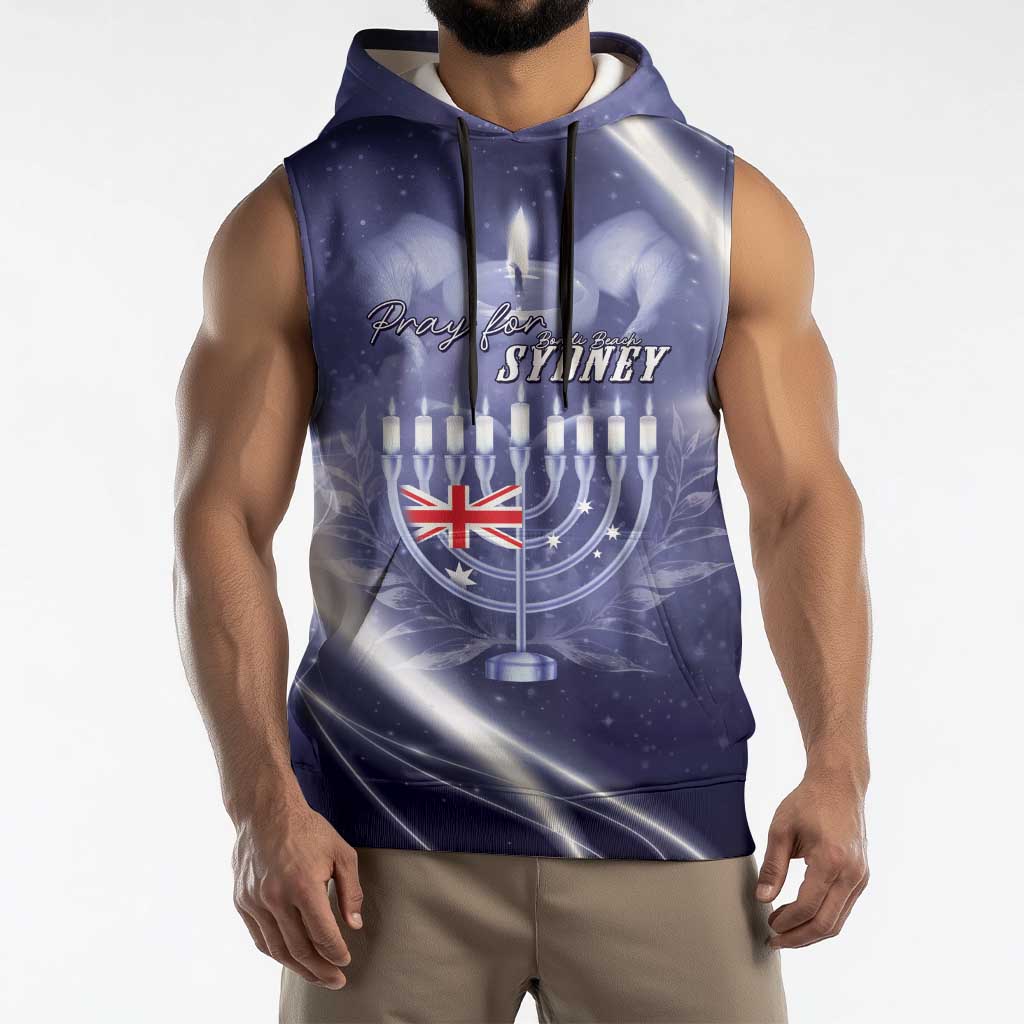 Pray For Bondi Sydney Sleeveless Hoodie We Are All Bondi - Aussie Hoodie
