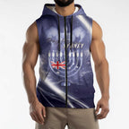 Pray For Bondi Sydney Sleeveless Zip Hoodie We Are All Bondi - Aussie Hoodie