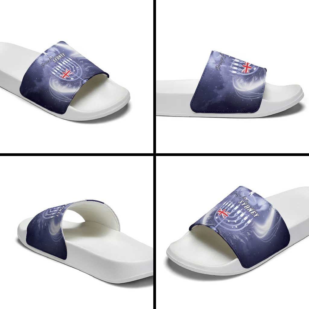 Pray For Bondi Sydney Slide Sandals We Are All Bondi - Aussie Hoodie