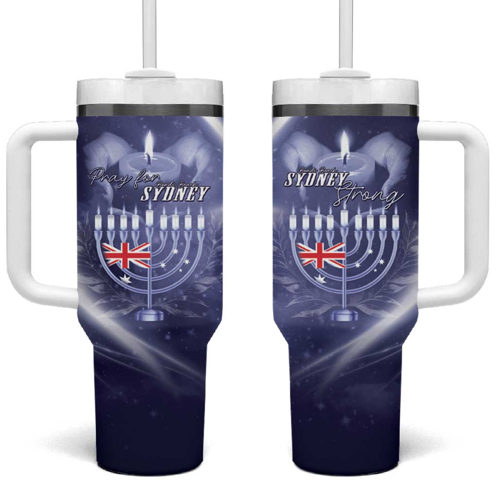 Pray For Bondi Sydney Tumbler With Handle We Are All Bondi - Aussie Hoodie