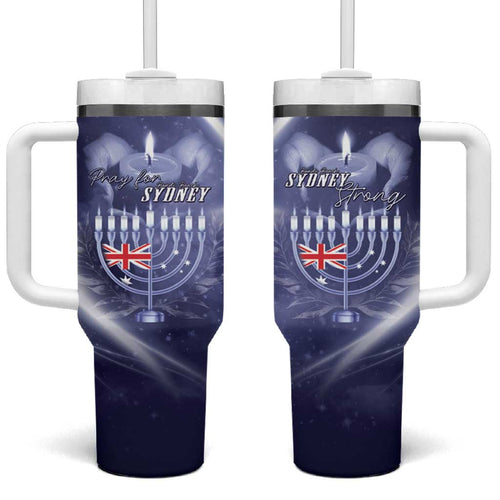 Pray For Bondi Sydney Tumbler With Handle We Are All Bondi - Aussie Hoodie
