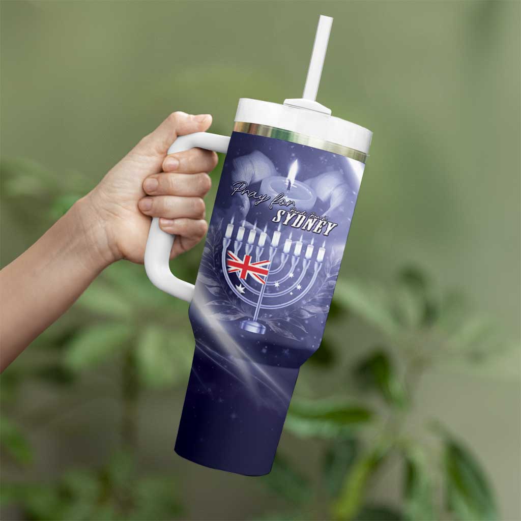 Pray For Bondi Sydney Tumbler With Handle We Are All Bondi - Aussie Hoodie
