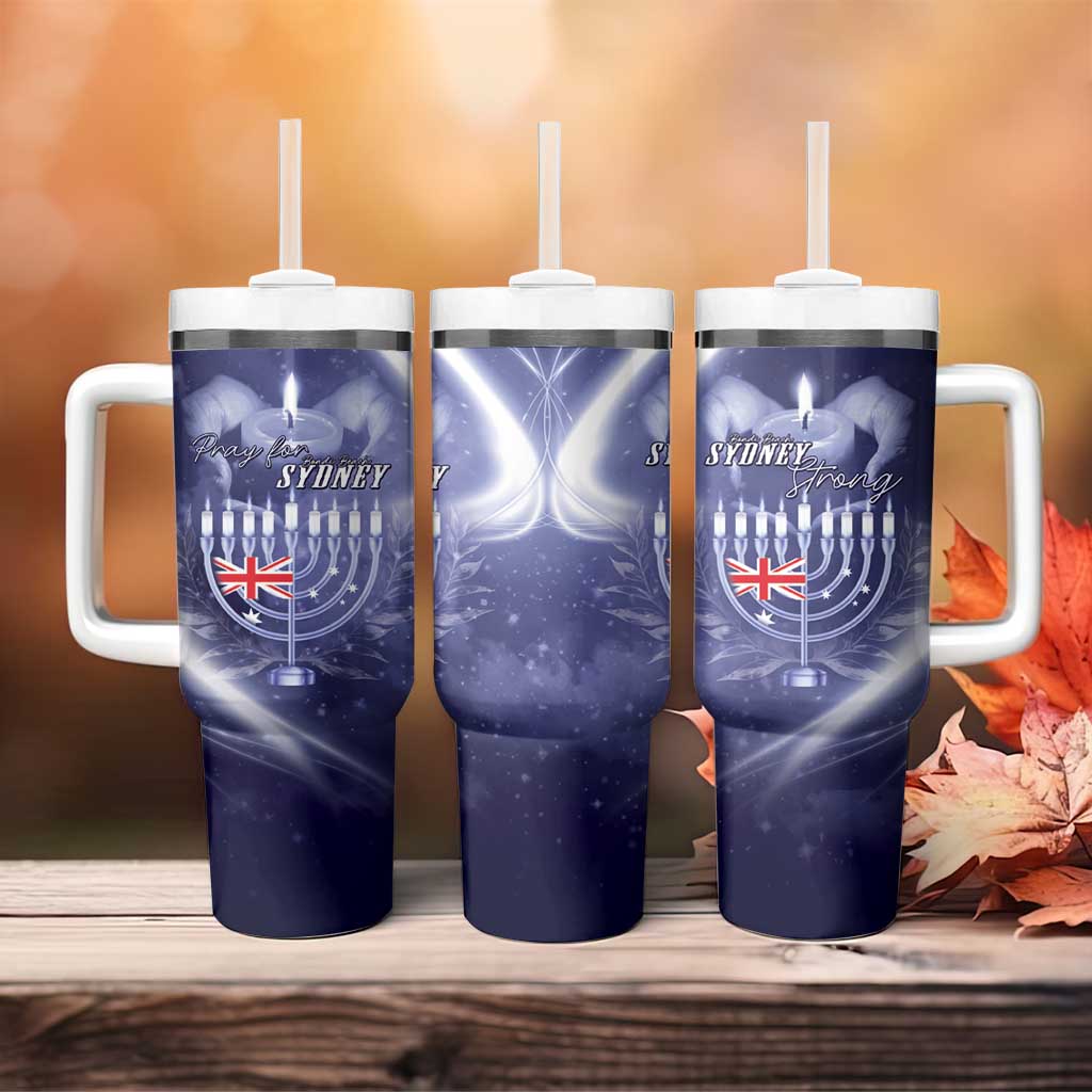 Pray For Bondi Sydney Tumbler With Handle We Are All Bondi - Aussie Hoodie