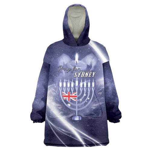 Pray For Bondi Sydney Wearable Blanket Hoodie We Are All Bondi - Aussie Hoodie
