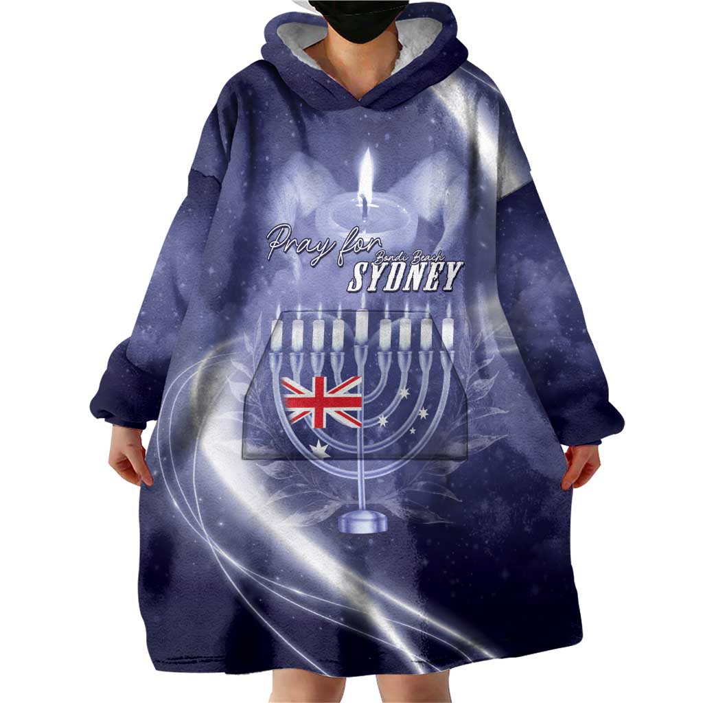 Pray For Bondi Sydney Wearable Blanket Hoodie We Are All Bondi - Aussie Hoodie
