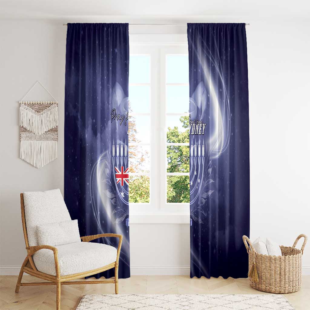 Pray For Bondi Sydney Window Curtain We Are All Bondi - Aussie Hoodie