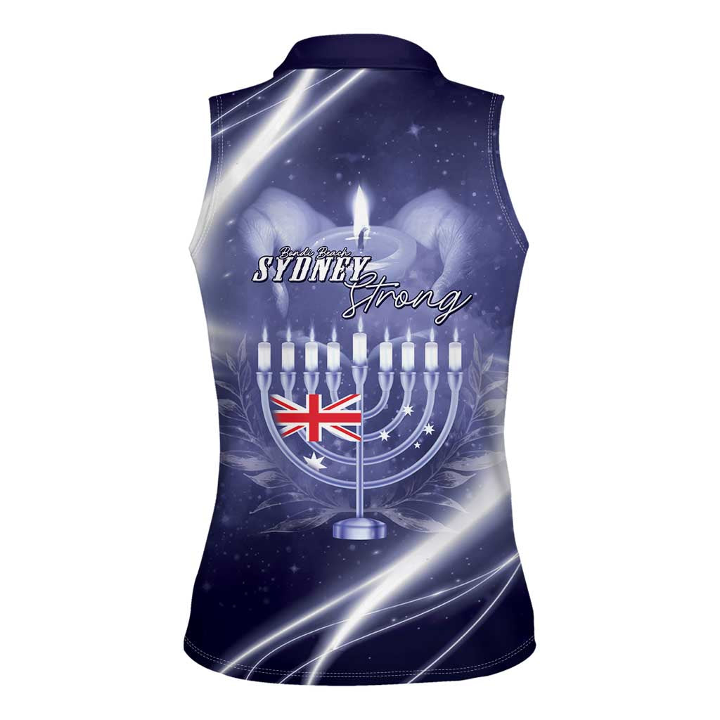 Pray For Bondi Sydney Women Sleeveless Polo Shirt We Are All Bondi - Aussie Hoodie