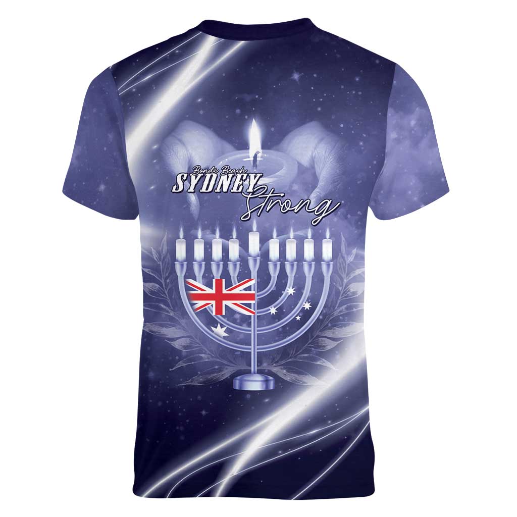 Pray For Bondi Sydney Women V-Neck T-Shirt We Are All Bondi - Aussie Hoodie