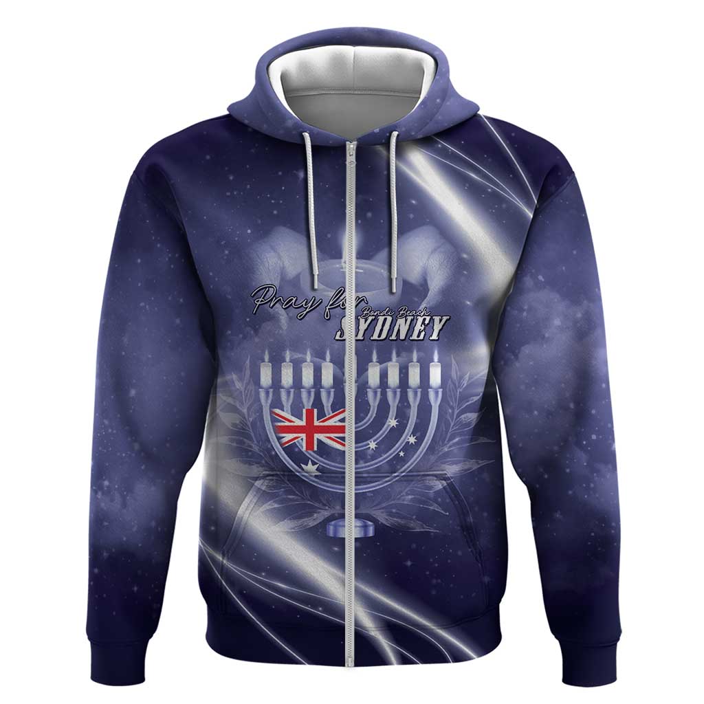 Pray For Bondi Sydney Zip Hoodie We Are All Bondi - Aussie Hoodie