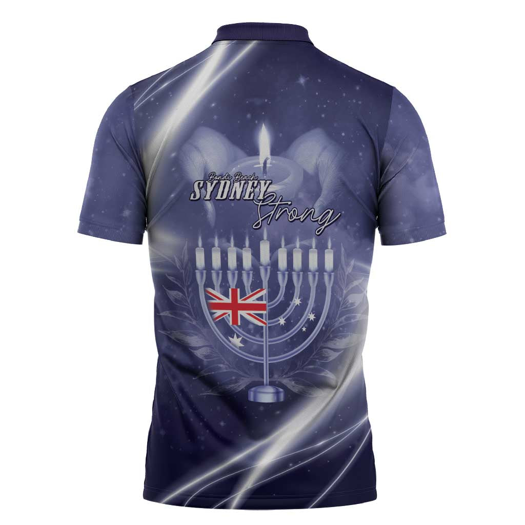 Pray For Bondi Sydney Zipper Polo Shirt We Are All Bondi - Aussie Hoodie