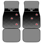 New Zealand Cricket Car Mats Black Cap Unbeatable