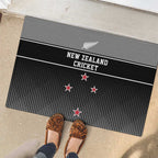 New Zealand Cricket Rubber Doormat Black Cap Unbeatable