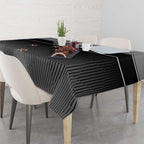 New Zealand Cricket Tablecloth Black Cap Unbeatable