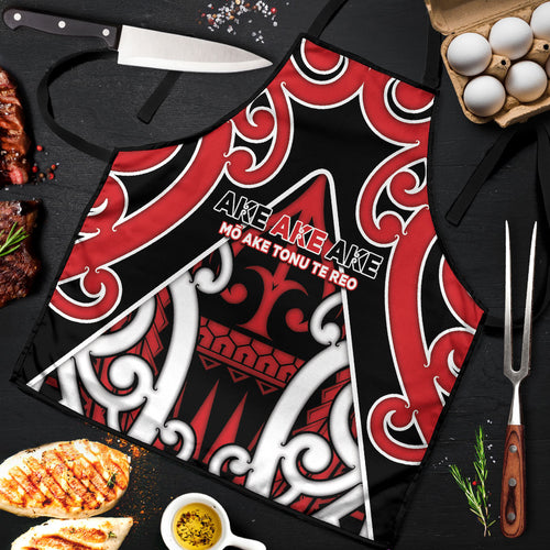 New Zealand Maori Language Week Apron Mo Ake Tonu Te Reo